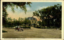 White's Four Corners Postcard