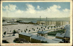 The Grinder Naval Training Station Newport, RI Postcard Postcard