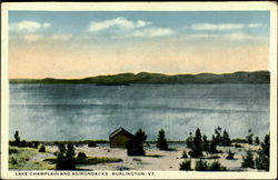 Lake Champlain And Adirondacks Burlington, VT Postcard Postcard