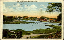 Uncle Tim's Bridge Wellfleet, MA Postcard Postcard