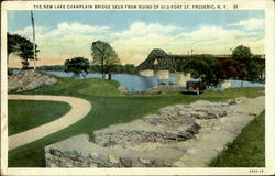 The New Lake Champlain Bridge Postcard