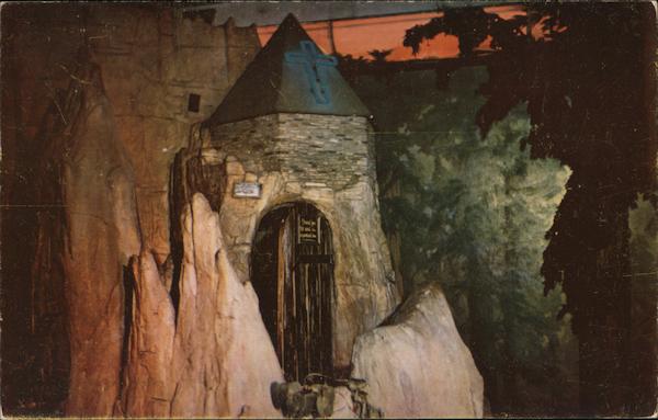 The Little Chapel among the Redwoods at Clifton's Brookdale Los Angeles California