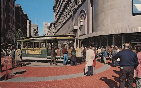 Cable Car in downtown San Francisco California Sandor Balatoni