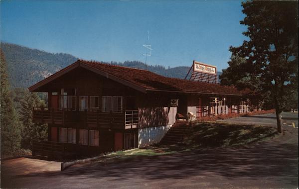 The Swiss Melody Inn Motel, Dining Room, Gift Shop Fish Camp California