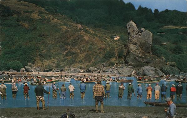 Fishermen on the Klamath California