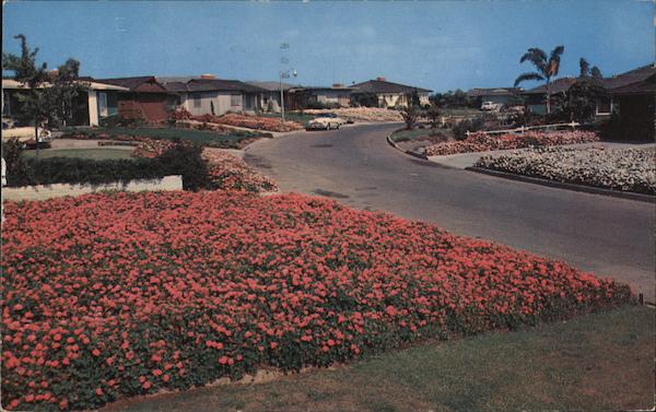 Street Scene Corona Del Mar California