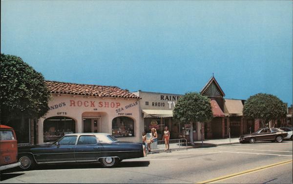Condo's Rock Shop sea shells Seal Beach California