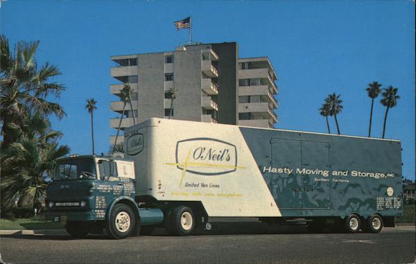 O'Neil's Hasty Moving and Storage Santa Ana California
