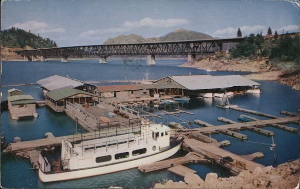 Pit River Bridge Over Shasta Lake Redding California