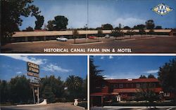 Historical Canal Farm Inn & Motel Postcard