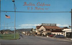 Street Scene Buellton, CA S.M. Gilletto Postcard Postcard Postcard