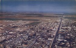 Aerial View Tracy, CA Postcard Postcard Postcard