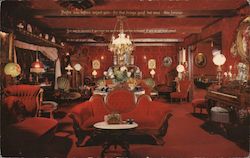 Ye Olde Hoosier Inn - The Red Parlor Stockton, CA Postcard Postcard Postcard