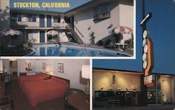 Downtown Motel Postcard