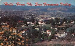 Hello from the San Fernando Valley Postcard