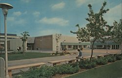 Main Cafeteria, San Fernando Valley State College Northridge, CA Postcard Postcard Postcard