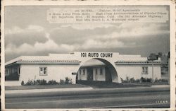 101 Motel Postcard