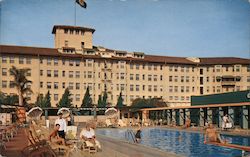 Los Angeles Ambassador Sun Club Postcard