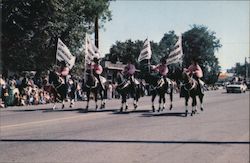 Old Days Parade Postcard