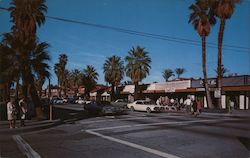 Palm Canyon Drive Palm Springs, CA Jim Burke Postcard Postcard Postcard