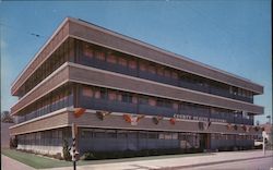 The County Health Building At Third And Mountain View Postcard