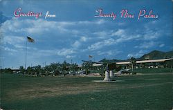 Greetings from Twenty Nine Palms - Marine Corp Base Postcard