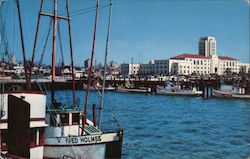 Waterfront and City Hall Postcard