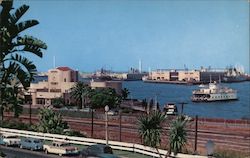 Waterfront San Pedro, CA Frank J. Thomas Postcard Postcard Postcard