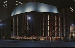 Night View of the Civic Theatre San Diego, CA Postcard Postcard Postcard