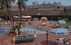 Town and Country Hotel Postcard