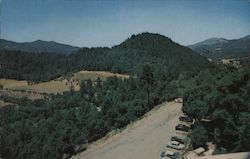 Panorama from Roof Garden showing Sugar Loaf and Mt. St. Helena, St. Helena Sanitarium Postcard