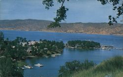 Berryessa Marina Resort Postcard