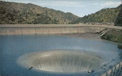 The Gloryhole at Monticello Dam Postcard