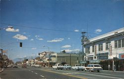 Street Scene Bishop, CA Merle Porter Postcard Postcard Postcard