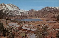 Scenic View June Lake, CA Merle Porter Postcard Postcard Postcard