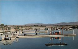 Reflections Colorado River Marina Needles, CA Merle Porter Postcard Postcard Postcard