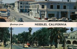 Greetings from Needles California Postcard Postcard Postcard