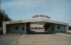 The Breakers Motel, on the Scenic Redwood Highway Postcard