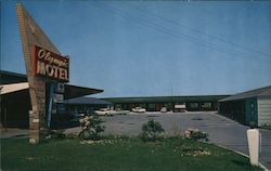 Olympic Motel Postcard