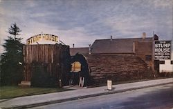 The famous Stump House Eureka, CA Postcard Postcard Postcard