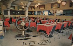Lazio's Seafood Restaurant Postcard