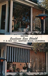 Sunliner Sun Shield Electric Newport Beach, CA Postcard Postcard Postcard