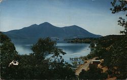 Mt. Konocti Across Lake Clearlake, CA Postcard Postcard Postcard