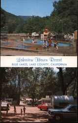 Lakeview Haven Resort, Blue Lakes Postcard