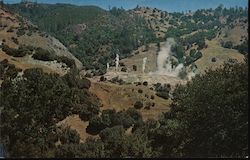 The Geysers Geyserville, CA B.M. Gaskill Postcard Postcard Postcard