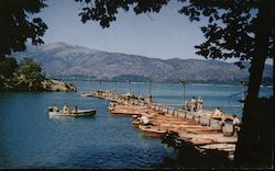 Lake Pillsbury Resort Postcard