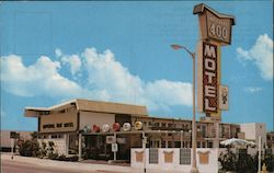 Imperial 400 Motel Postcard
