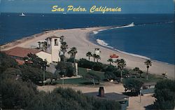 Cabrillo Beach San Pedro, CA Postcard Postcard Postcard