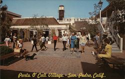 Ports O' Call Village San Pedro, CA Geo. E. Watson Postcard Postcard Postcard