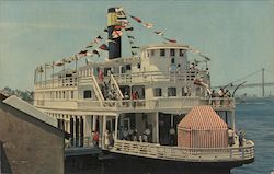 Sierra Nevada ferry boat. Ports of Call Village, berth 76 San Pedro, CA Postcard Postcard Postcard